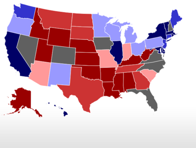 RCP Map on 9/30/2012